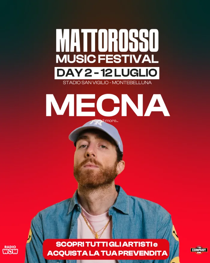 Mattorosso Music Festival: Mecna