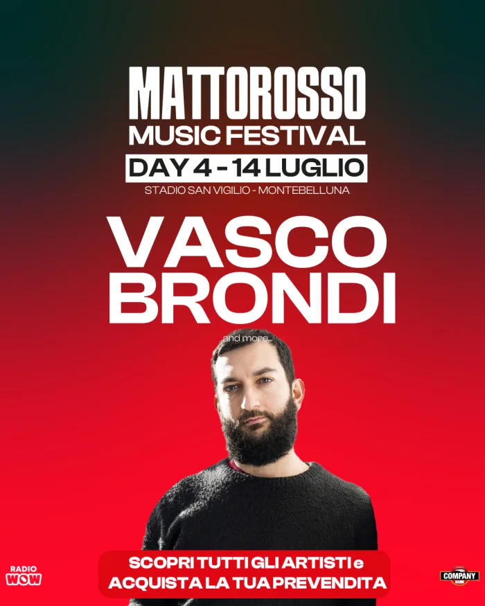 Mattorosso Music Festival: Vasco Brondi