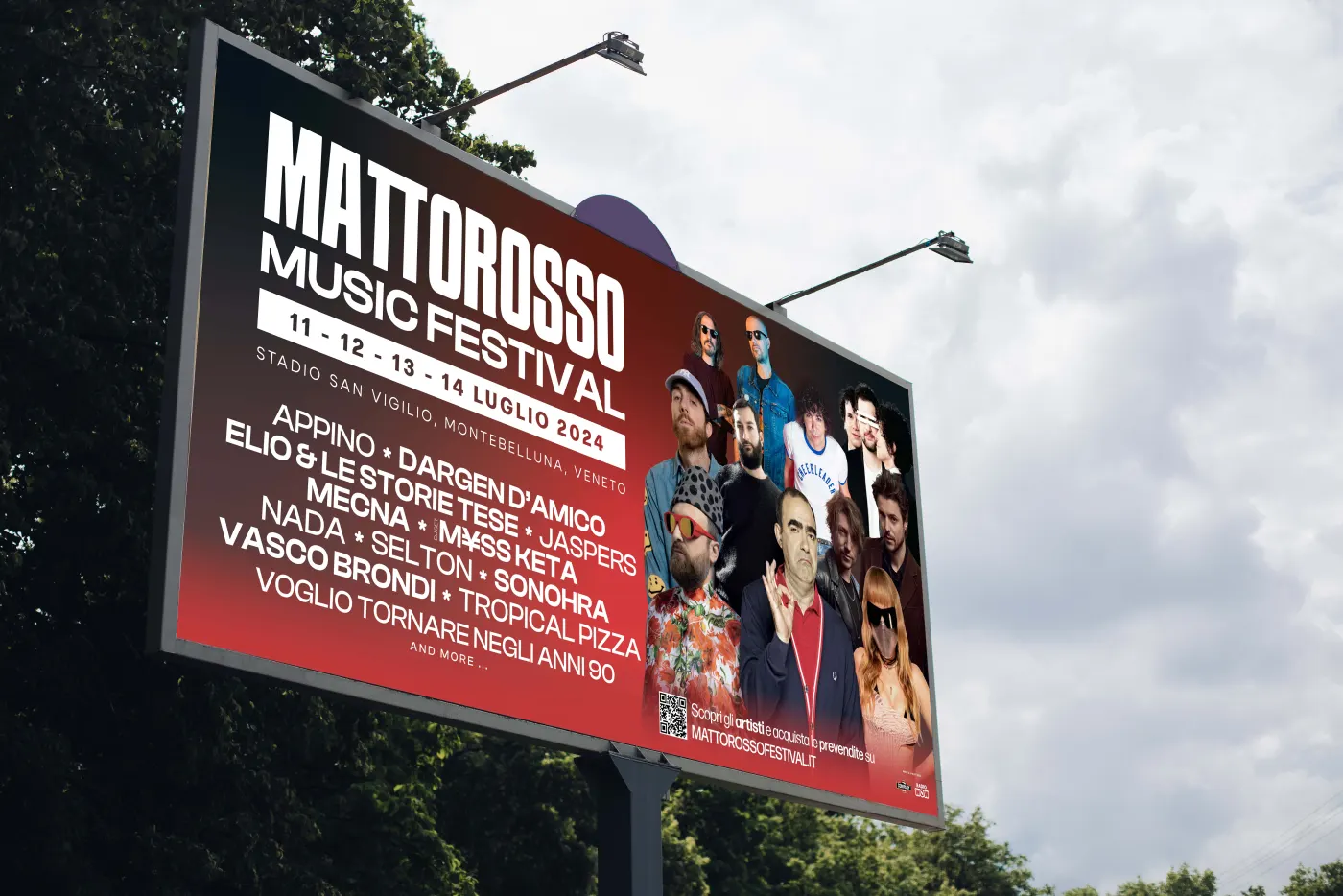 Mattorosso Music Festival: Il cartellone 6x3