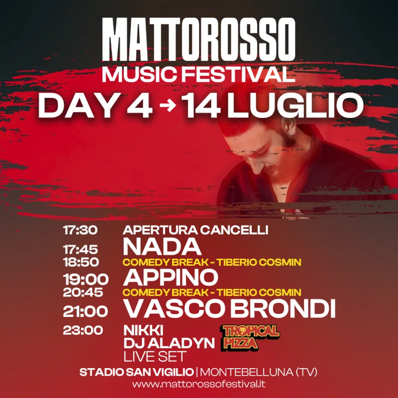 Mattorosso Music Festival: Day 4 · 14 luglio