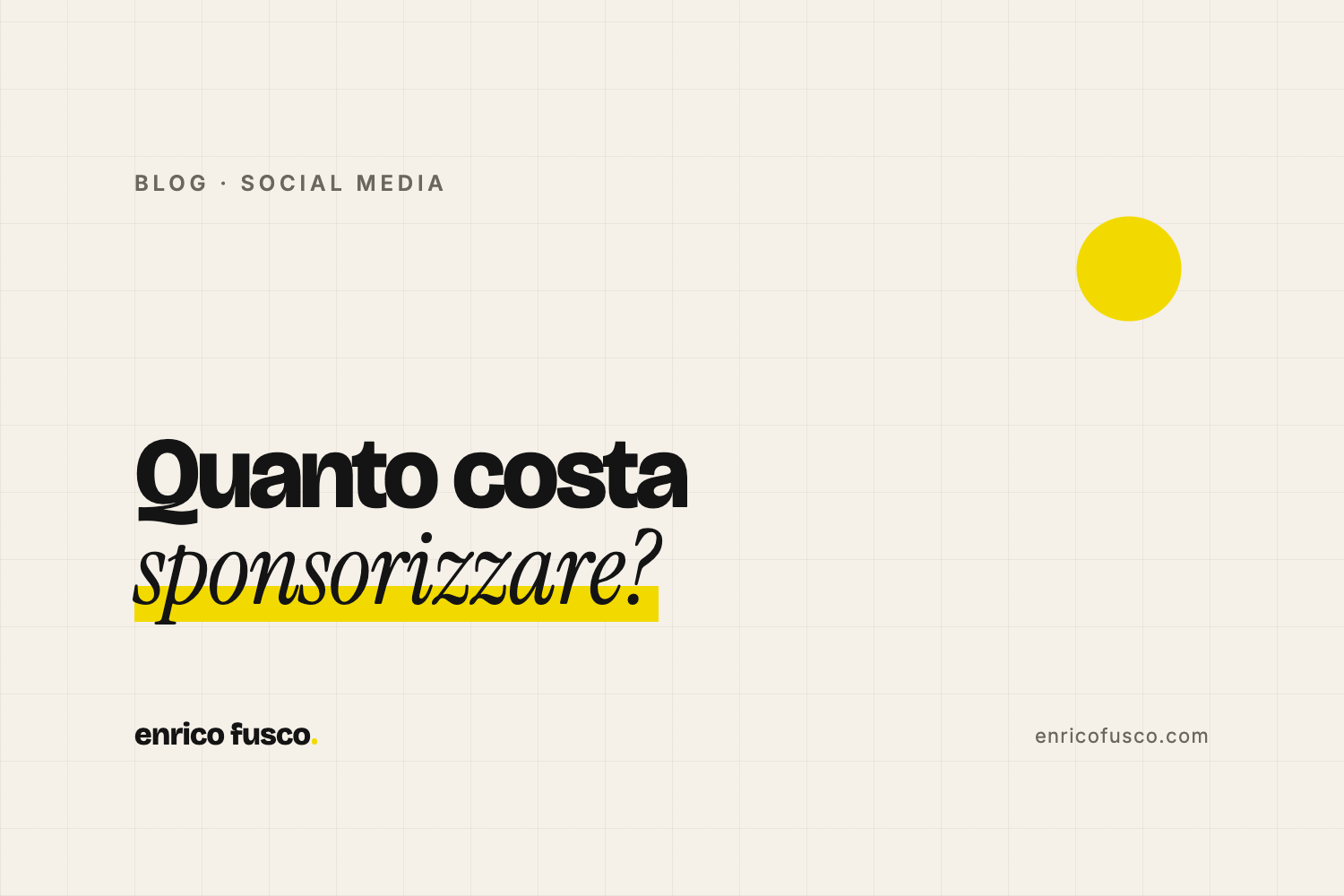 Quanto costa sponsorizzare su Instagram e Facebook? Budget e costi reali per una PMI
